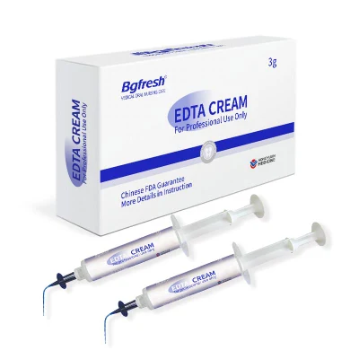 Suministro médico Material consumible dental Agrandamiento del conducto radicular dental y crema lubricante con EDTA como preparación antibacteriana antes del tratamiento del conducto radicular R