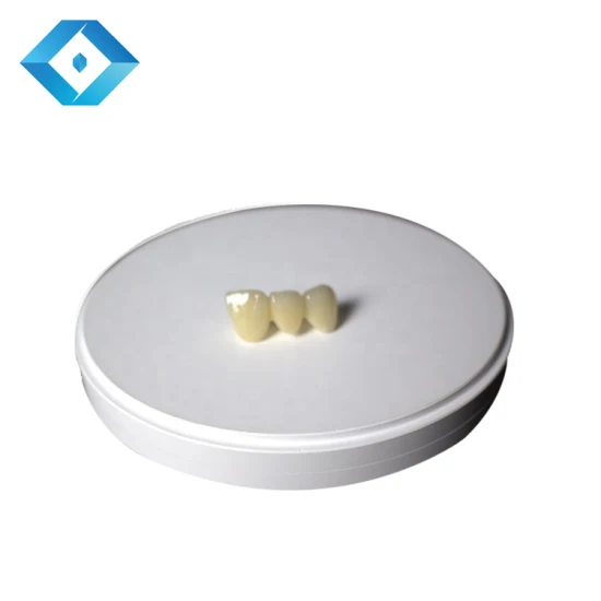 Bloque dental blanco de alta resistencia de la circona del Ht del implante dental